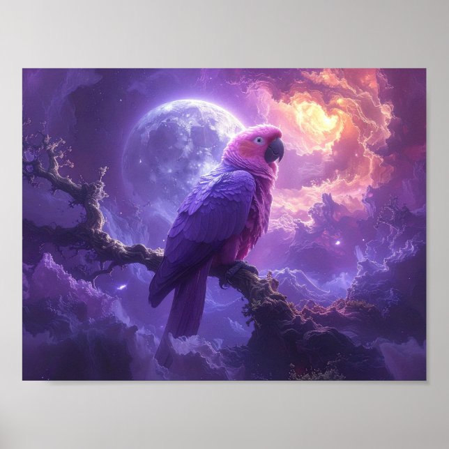 Poster Magical Parrot (Devant)