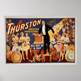 Poster Magicien Thurston