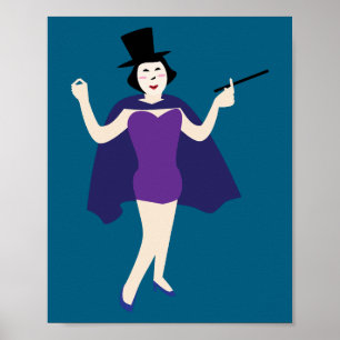 Poster Magicienne