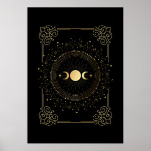 Poster Magie de la lune, lune