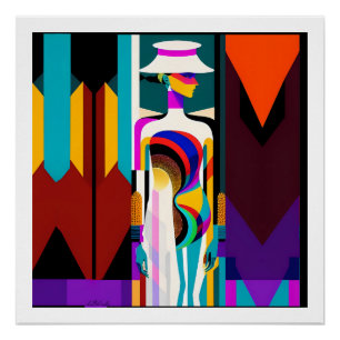 Poster Magie de mode