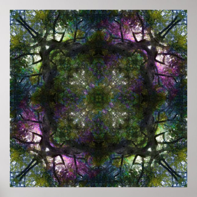 Poster magique de l'arbre 20" x 20" (Devant)
