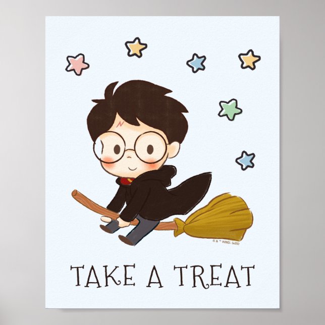 Poster Magique HARRY POTTER™ et Hogwarts (Devant)
