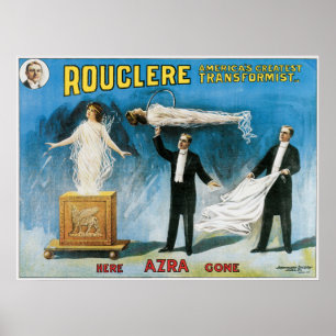 Poster magique vintage