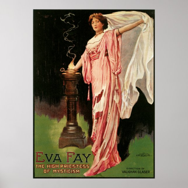 Poster magique vintage (Devant)