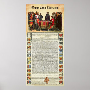 Poster MAGNA CARTA Libertatum