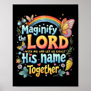 Poster Magnifier Le Seigneur Christian Vbs 2025 Christian