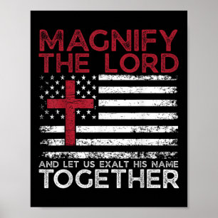 Poster Magnifier Le Seigneur L'Exalte Ensemble Psaume _3 