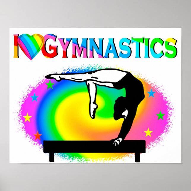 POSTER MAGNIFIQUE BALANCE BEAM QUEEN (Devant)