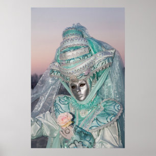 Poster Magnifique costume de carnaval, Venise