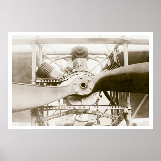 Poster Magnifique machine volante (Devant)