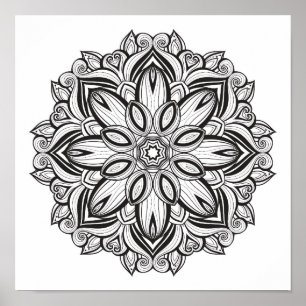 Poster Magnifique Mandala 2