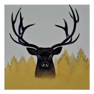 Poster Magnifique Monarque du Glen