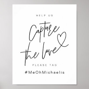 Poster Magnifique Photobooth, Noir, Cérémonie de Mariage