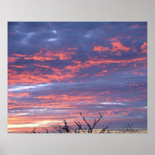 Poster magnifique Sunset Sky