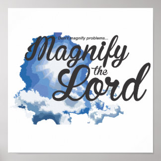 Poster Magnify the Lord 