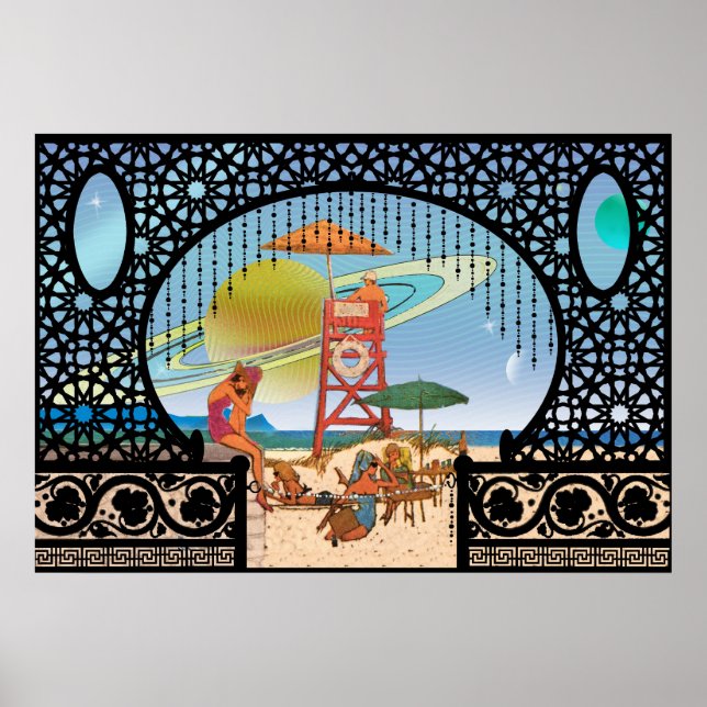 Poster Magrathea se lève de Utopia Bungalows Cytheria (Devant)