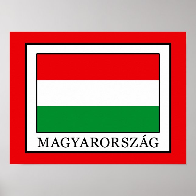Poster Magyarország (Devant)