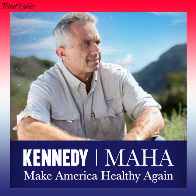 Poster MAHA Rendre l'Amérique en santé Kennedy RFK 🇺 (MAHA Make America Healthy Again RFK USA Downloadable Robert F Kennedy jr Patriotic Bobby Poster 🇺🇸)