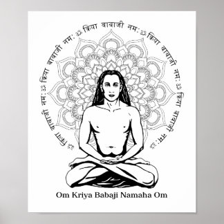 Poster Mahavatar Babaji