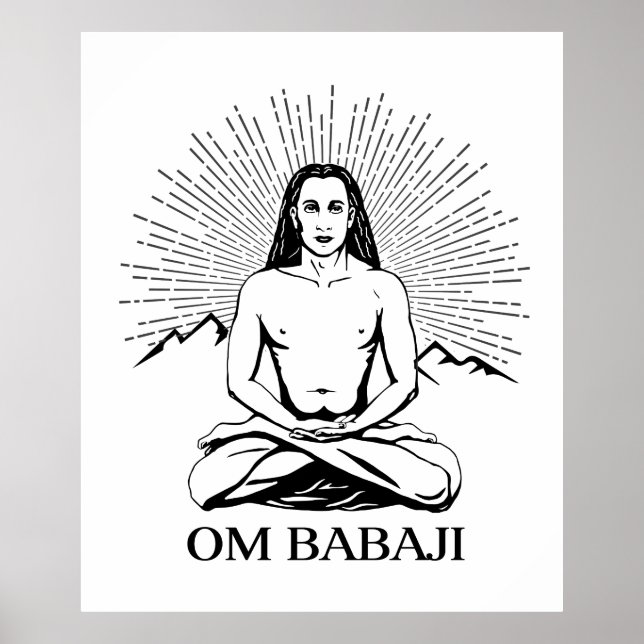 Poster Mahavatar Babaji (Devant)