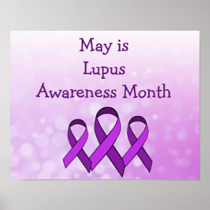 Poster Mai est l'affiche du mois de Lupus