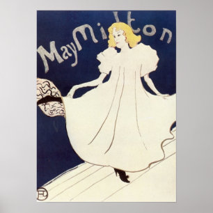 Poster Mai Milton 1895 Henri de Toulouse-Lautrec