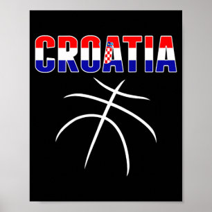 Poster Maillot de fans de baseball de Croatie - Sport du