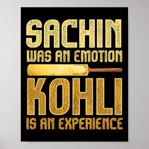 Poster Maillot de l'équipe de cricket indienne
