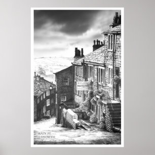 Poster Main Street, Haworth