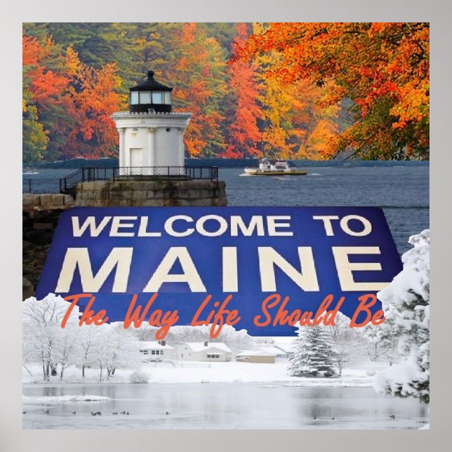 POSTER MAINE (Devant)
