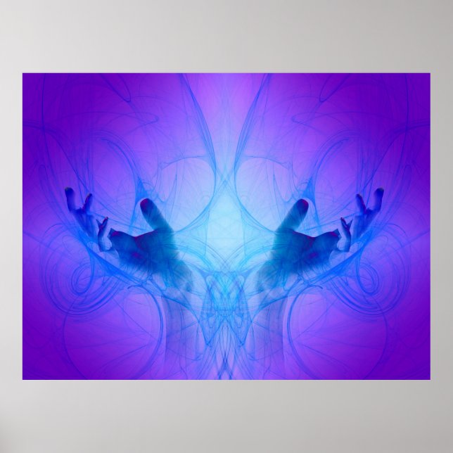 Poster Mains de guérison (Devant)