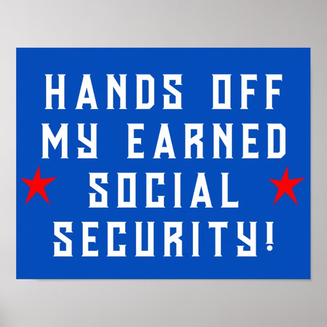 Poster Mains de ma sécurité sociale (Devant)