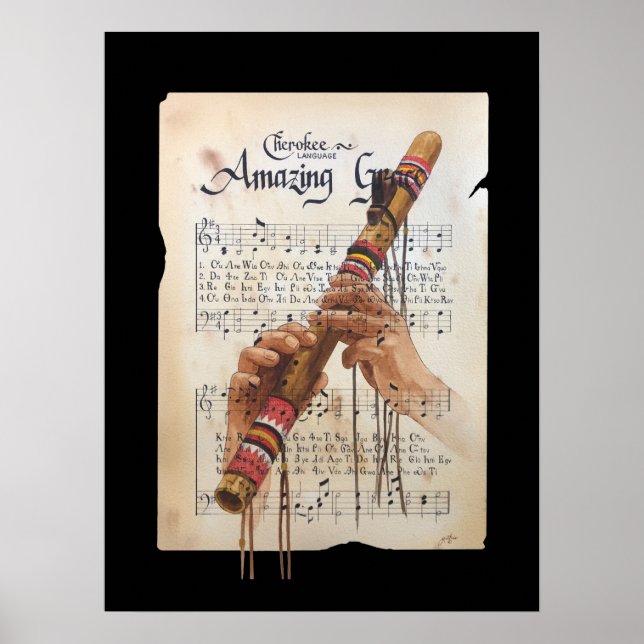 Poster Mains du créateur de musique (Devant)