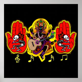 Poster Mains Ganesha Music