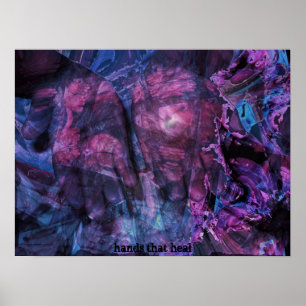 Poster mains qui guérissent