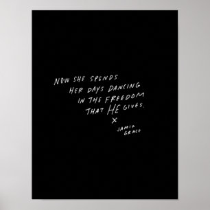 Poster Maintenant elle passe ses jours à danser