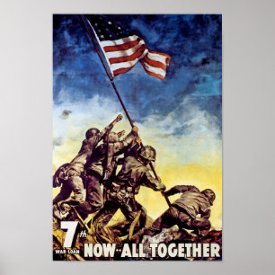 Poster Maintenant Tous Ensemble ~ Iwo Jima