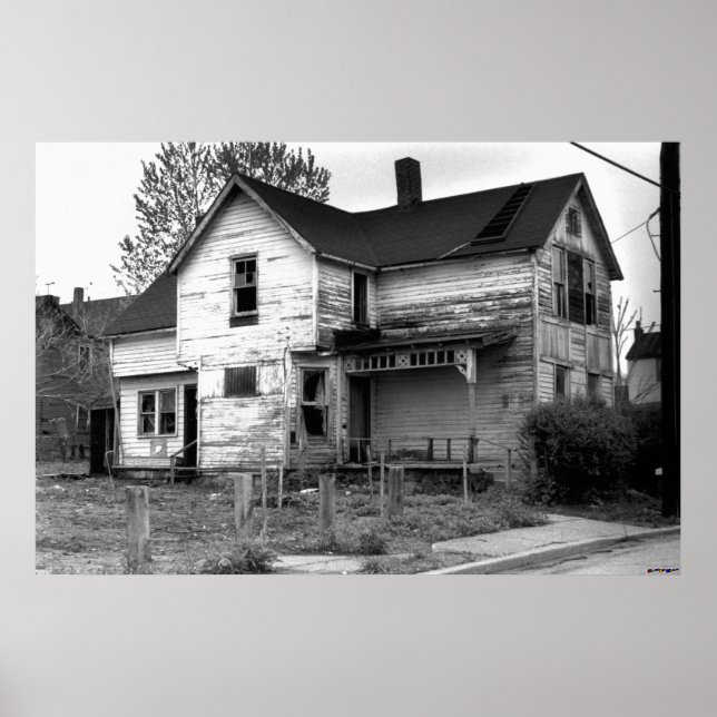 Poster Maison abandonnée (Devant)