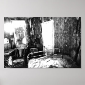 Poster Maison abandonnée au Texas