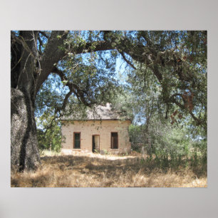 Poster : Maison abandonnée sur 46 W à Paso Robles