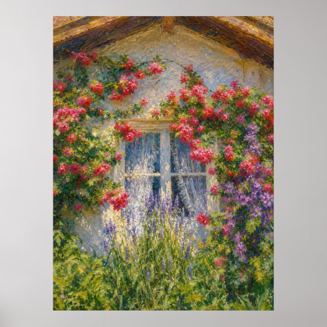Poster Maison aux Roses (Devant)