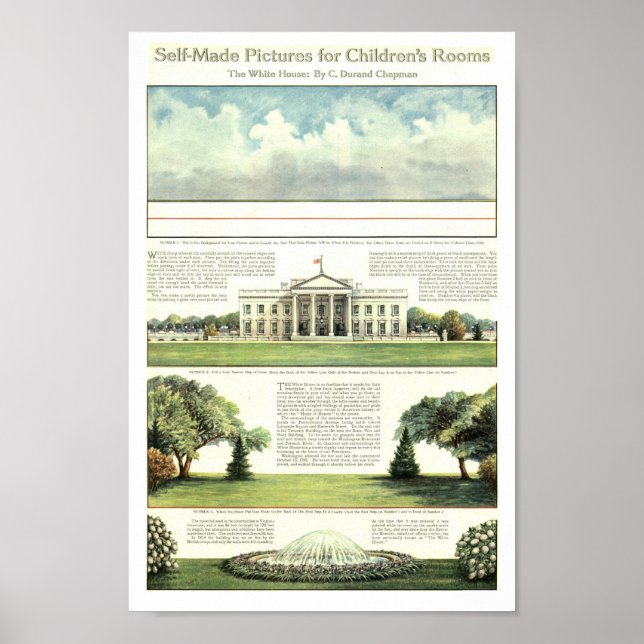 Poster Maison Blanche (Devant)