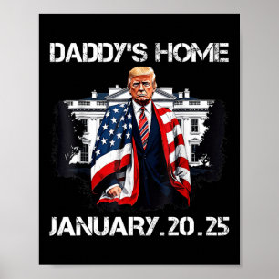 Poster Maison Blanche de Trump Daddy