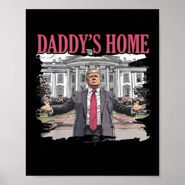 Poster Maison-Blanche Trump Daddys 2024 4 (Devant)