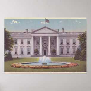 Poster Maison Blanche Washington