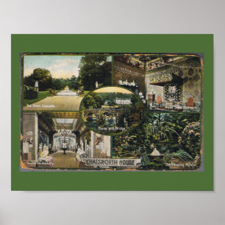 Poster Maison Chatsworth