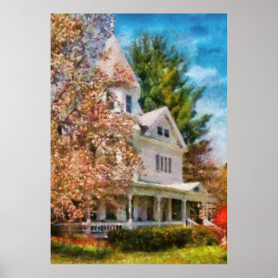 Poster Maison - Convient à une Reine