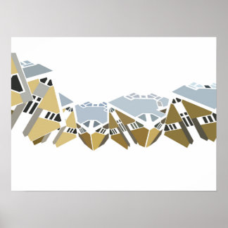 Poster Maison Cube