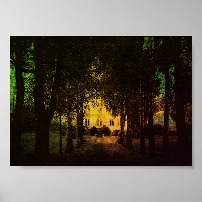 Poster Maison dans les bois (Devant)